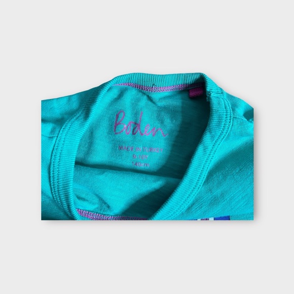 Mini Boden Surf Board Meeting Animal Graphic Shirt - Picture 2 of 4